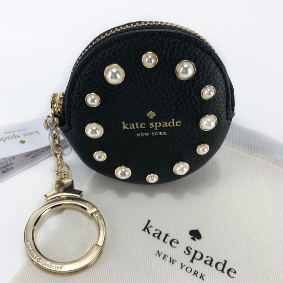 kate spade Accessories Kate Spade Coin Purse Key Chain Charm Pearl